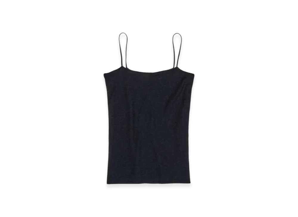 AURALEE Washable Wool Pile Long Bare Top "Navy"