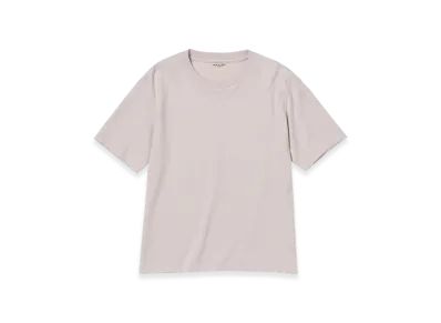 AURALEE Pima Cotton Jersey Tee "Purple"