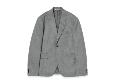 AURALEE Cashmere Moleskin Jacket "Top Gray"