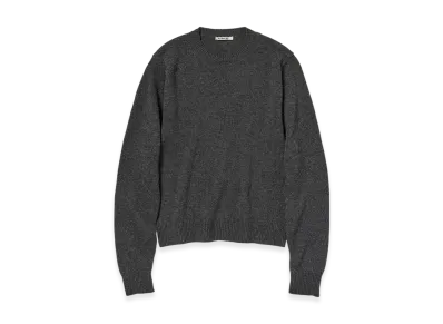 AURALEE Light Cashmere Knit P/O "Charcoal"