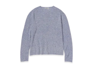 AURALEE Airy Silk Wool Knit P/O "Top Light Purple"