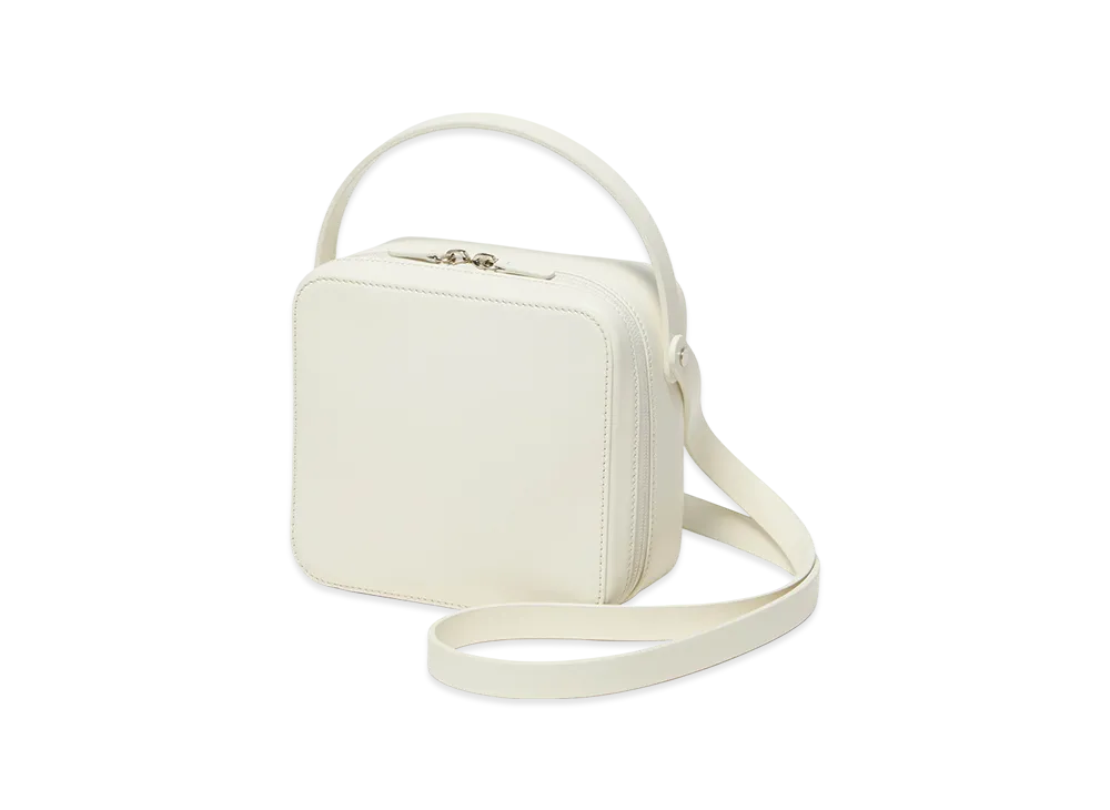 AURALEE Leather Shoulder Bag Made By Aeta "White"