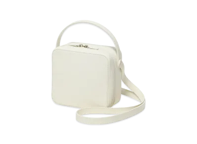 AURALEE Leather Shoulder Bag Made By Aeta "White"