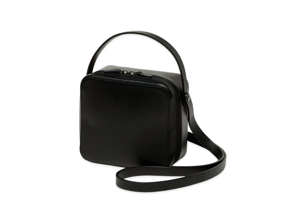 AURALEE Leather Shoulder Bag Made By Aeta "Black"