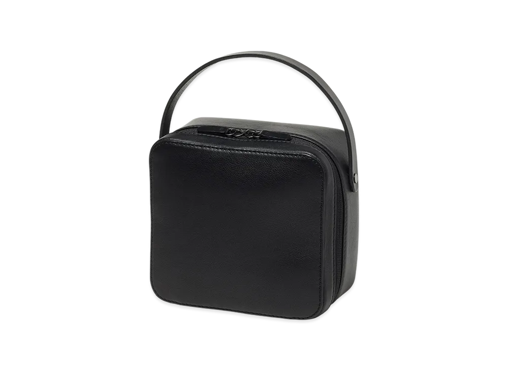 AURALEE Leather Small Travel Case Made By Aeta "Black"