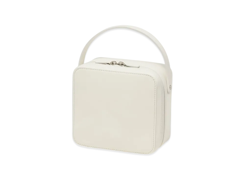 AURALEE Leather Small Travel Case Made By Aeta "White"