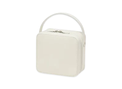 AURALEE Leather Small Travel Case Made By Aeta "White"