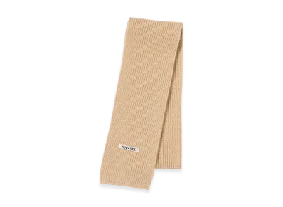 AURALEE Light Cashmere Knit Stole "Beige"