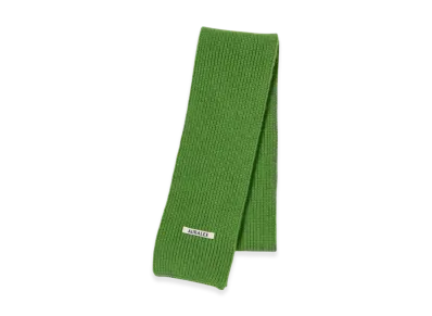 AURALEE Light Cashmere Knit Stole "Green"