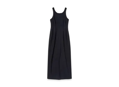 AURALEE Women's Tense Wool Double Cloth Sleeveless Dress "Dark Navy"