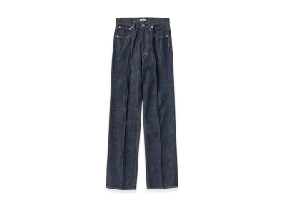 AURALEE Women's Hard Twist Denim 5P Pants "Indigo"