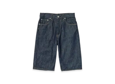 AURALEE Hard Twist Denim Shorts "Indigo"