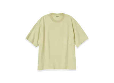 AURALEE StandUp T-Shirt "Light Khaki"