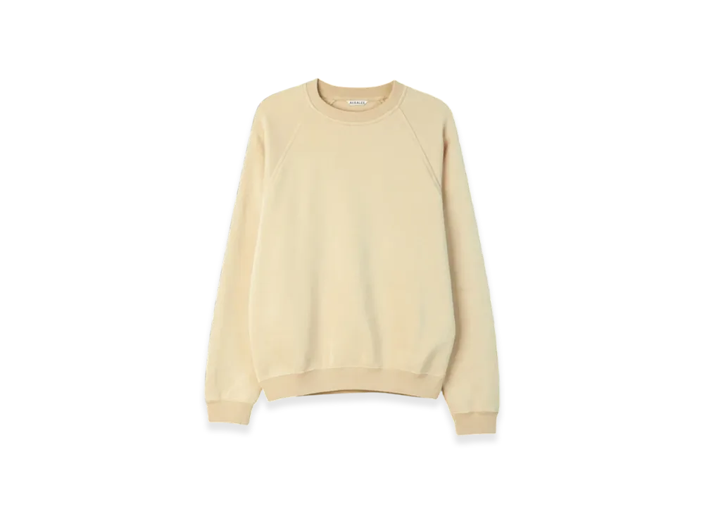 AURALEE Fluffy Sweat Pullover "Beige"