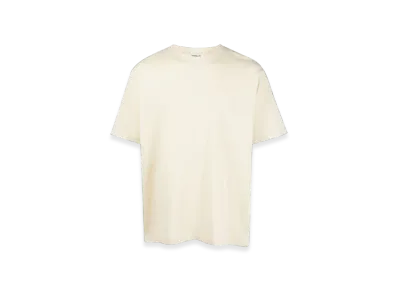 AURALEE Cotton Mesh T-Shirt "Ivory"