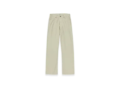 AURALEE Botanical Dyed Selvedge Denim Pants "Natural Green"