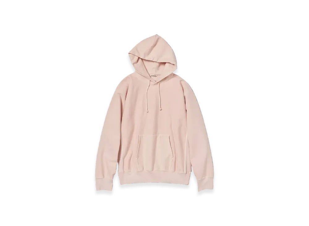 AURALEE Super Milled Sweat P/O Parka "Light Pink"