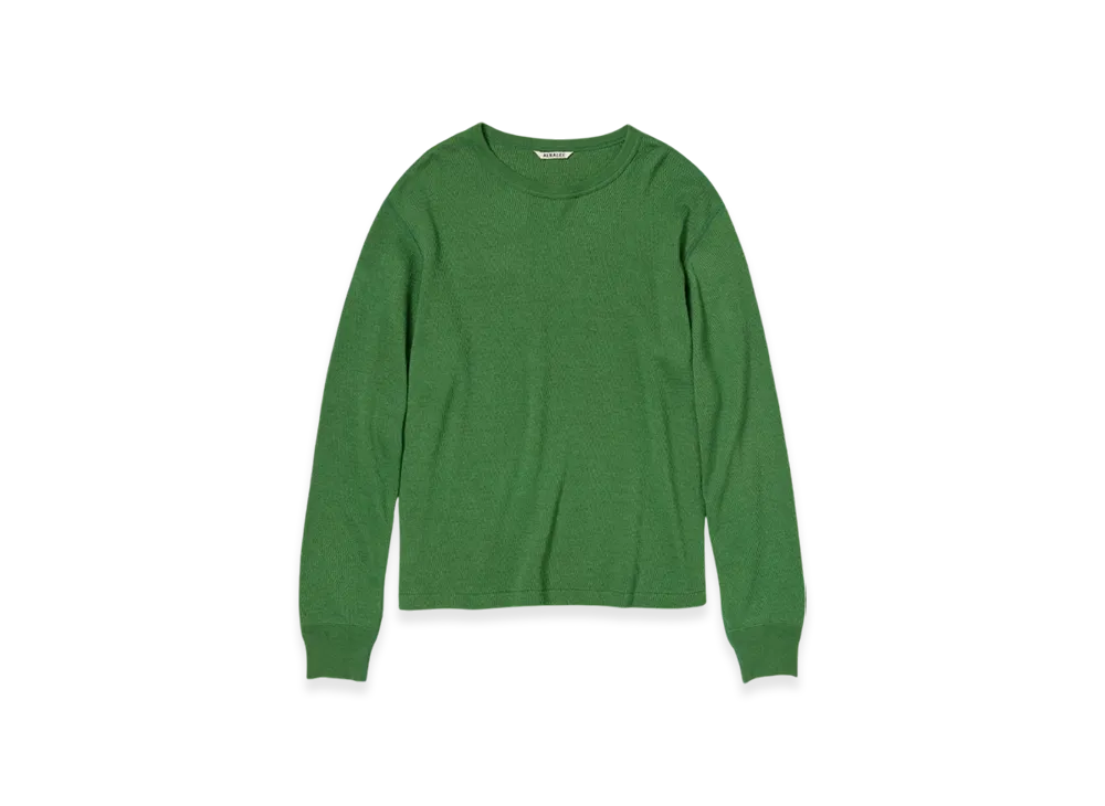 AURALEE Light Thermal P/O "Green"