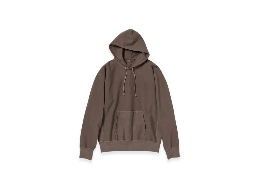 AURALEE Super Milled Sweat P/O Parka "Brown"