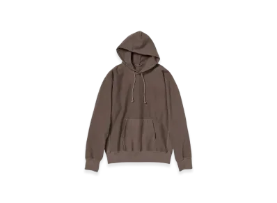 AURALEE Super Milled Sweat P/O Parka "Brown"