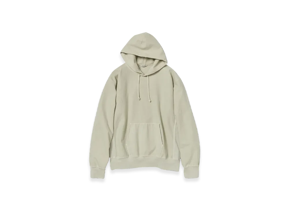 AURALEE Super Milled Sweat P/O Parka "Light Khaki"