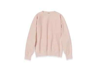 AURALEE Super Milled Sweat P/O "Light Pink"