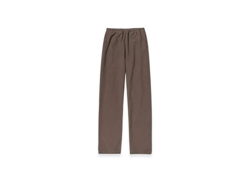 AURALEE Super Milled Sweat Pants "Brown"