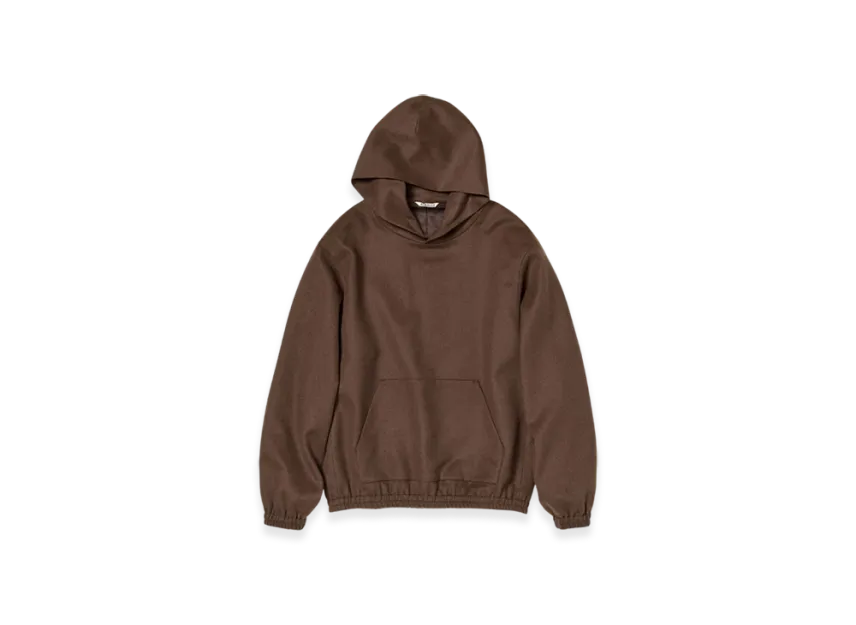 AURALEE|HOOD/ZIP-UP (BABY CAMEL FLANNEL P/O PARKA DARK AURALEE Baby Camel Flannel P/O Parka