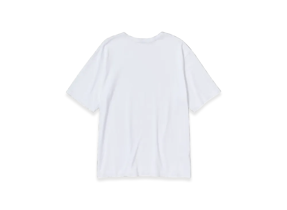 AURALEE Luster Plaiting Narrow Boat Neck T-Shirt "White"