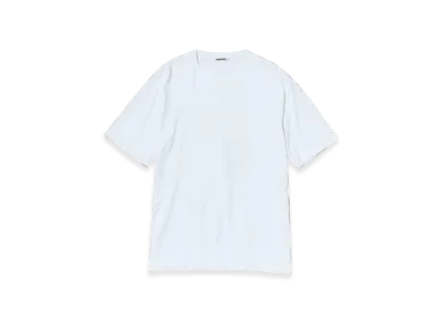 AURALEE Luster Plaiting T-Shirt "White"