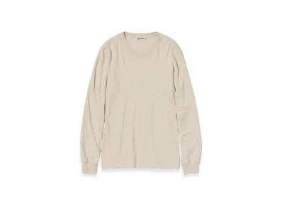 AURALEE Seamless L/S T-Shirt "Top Brown"