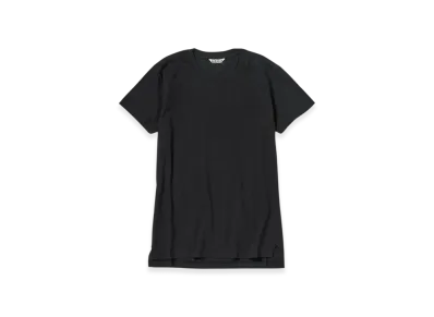 AURALEE Seamless Crewneck T-Shirt "Black"