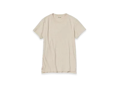 AURALEE Seamless Crewneck T-Shirt "Top Brown"