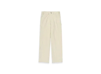 AURALEE Homespun Tweed Painter Pants "Ivory White"