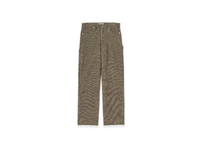 AURALEE Homespun Tweed Painter Pants "Brown"