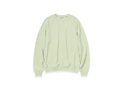 AURALEE Light Wool Sweat P/O "Lime"