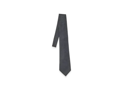 AURALEE Super Light Wool Tie "Charcoal"