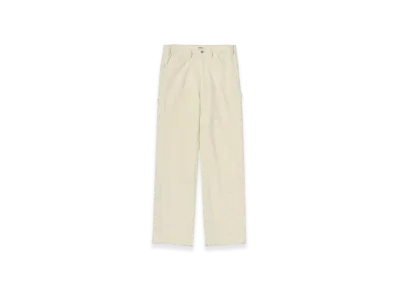 AURALEE Homespun Tweed Pants "Ivory White"