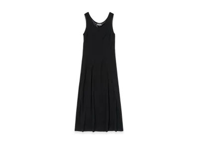 AURALEE Wool Soft Jersey Dress "Black"