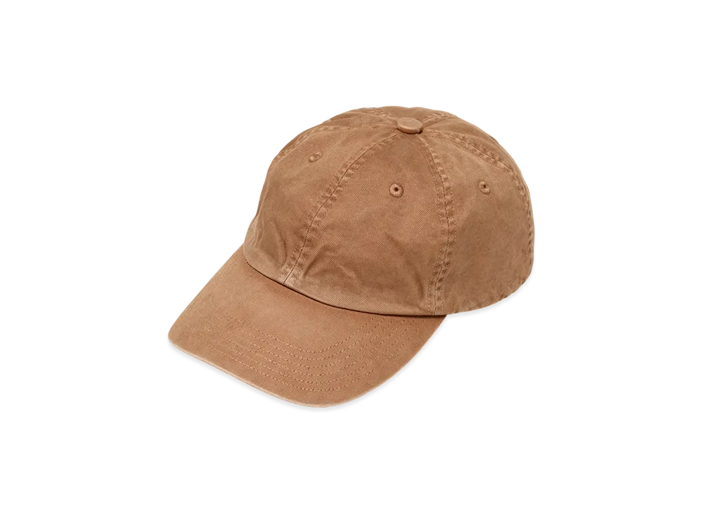 AURALEE Product Dyed Finx Chino Cap Made By Kijimatakayuki "Light Brown"