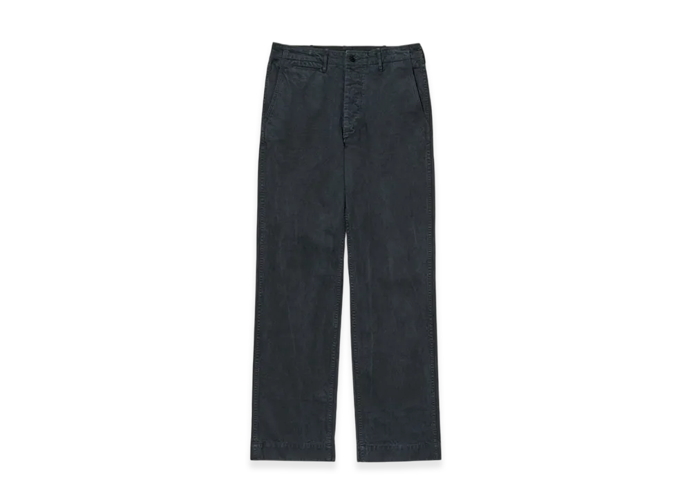 AURALEE WASHED FINX CHINO NARROW PANTS WASHED FINX CHINO NARROW PANTS
