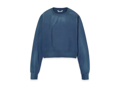 AURALEE Product Dyed Pima Light Sweat P/O "Light Navy"