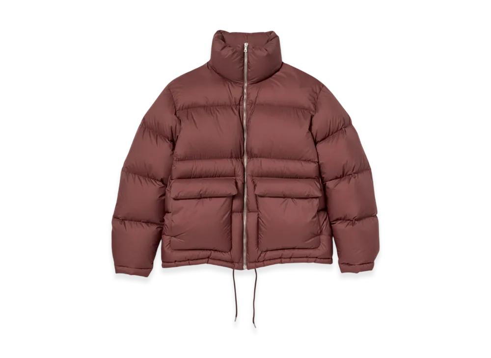 AURALEE Super Light Nylon Ripstop Down Blouson "Burgundy"