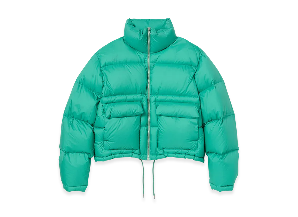 AURALEE Super Light Nylon Ripstop Down Blouson "Jade Green"