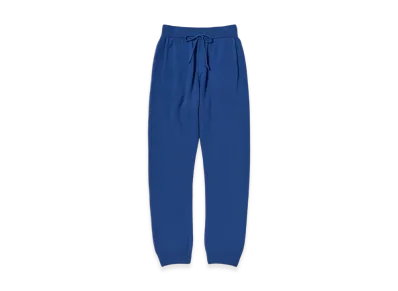 AURALEE Baby Cashmere Knit Pants "Royal Blue"