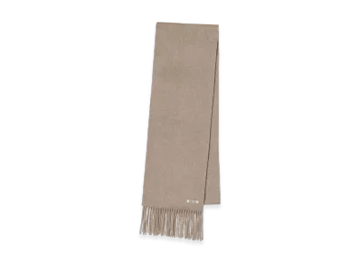 AURALEE Baby Cashmere Long Stole "Natural Brown"