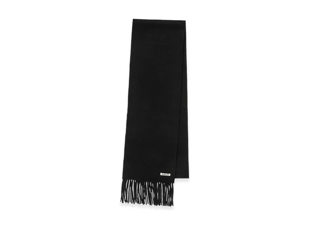 AURALEE Baby Cashmere Long Stole "Top Black"
