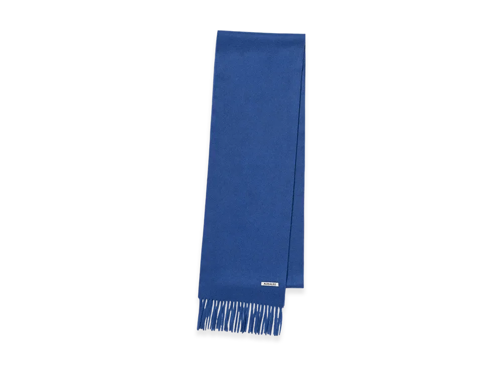 AURALEE Baby Cashmere Long Stole "Royal Blue"