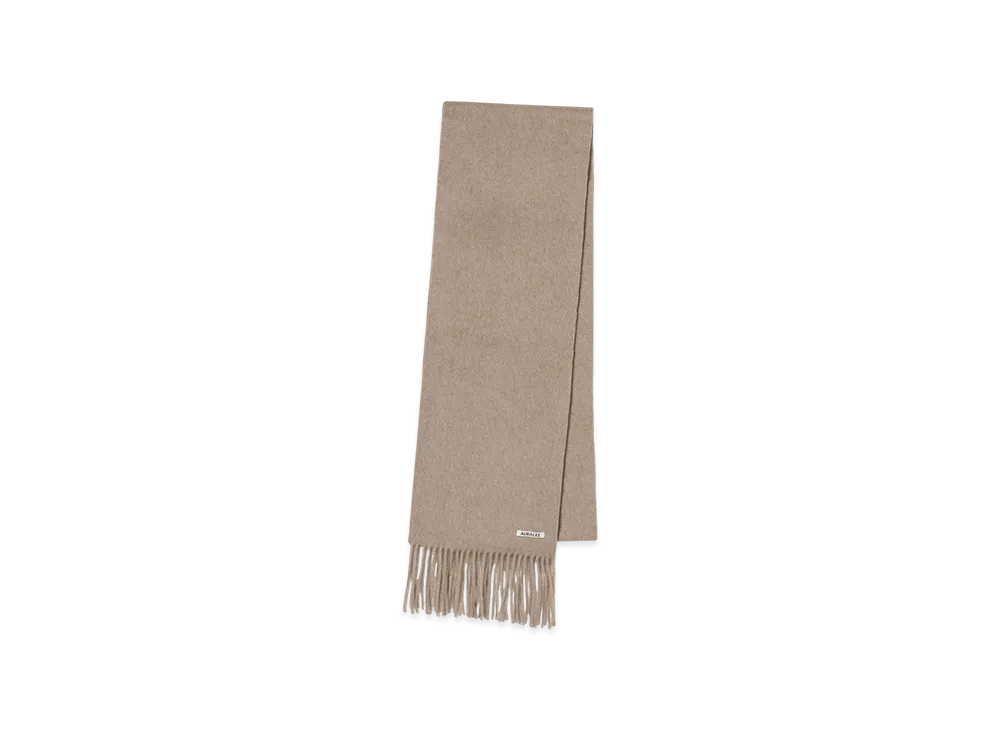 AURALEE Baby Cashmere Long Stole "Natural Brown"