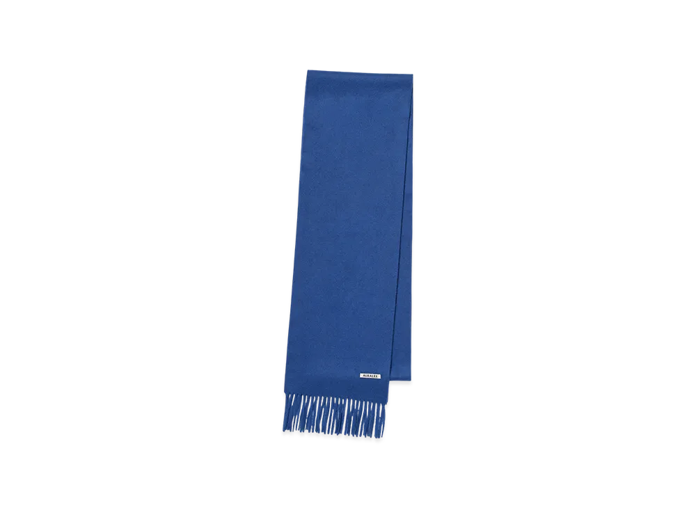 AURALEE Baby Cashmere Long Stole "Royal Blue"